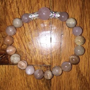 Beautiful Handmade Natural Sunstone Bracelet!